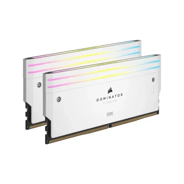 Corsair Dominator Titanium Rgb 48gb 2x24gb 7000mhz Cl36 Intel Xmp 3 0 Ddr5 Beyaz Ram Cmp48gx5m2b7000c36w Yh2