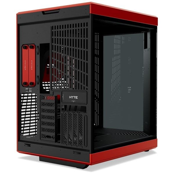 Hyte Y70 Touch Siyah Kirmizi Temperli Cam Usb 3 2 E Atx Dual Chamber Mid Tower Dokunmatik Ekranli Gaming Kasa Cs Hyte Y70 Br L 3