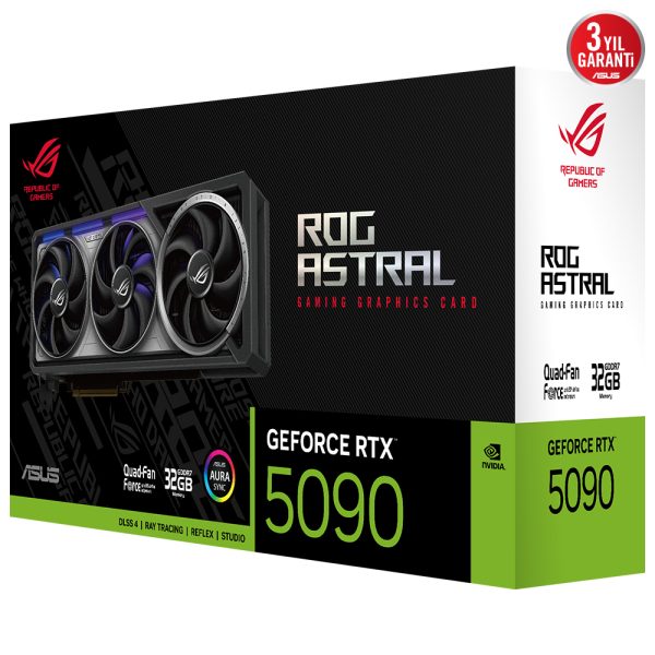 Asus Rog Astral Geforce Rtx 5090 32gb Gddr7 512 Bit Dlss 4 Ekran Karti 15