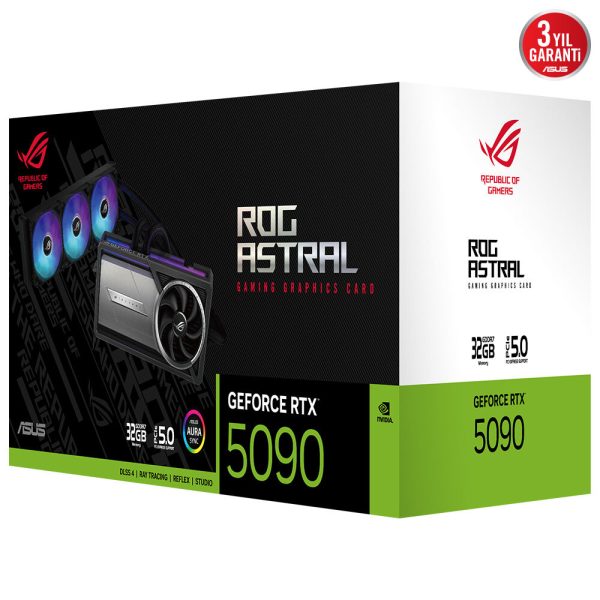 Asus Rog Astral Lc Geforce Rtx 5090 32gb Gddr7 512 Bit Dlss 4 Sivi Sogutuculu Ekran Karti 20