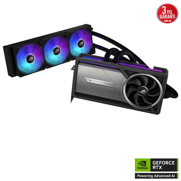 Asus Rog Astral Lc Geforce Rtx 5090 Oc 32gb Gddr7 512 Bit Dlss 4 Sivi Sogutuculu Ekran Karti 2