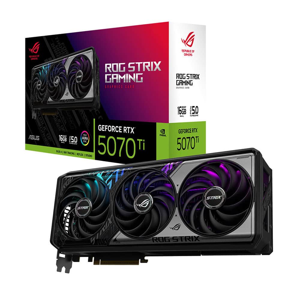Asus Rog Strix Geforce Rtx 5070 Ti 16gb Gddr7 256 Bit Dlss 4 Ekran Karti 1