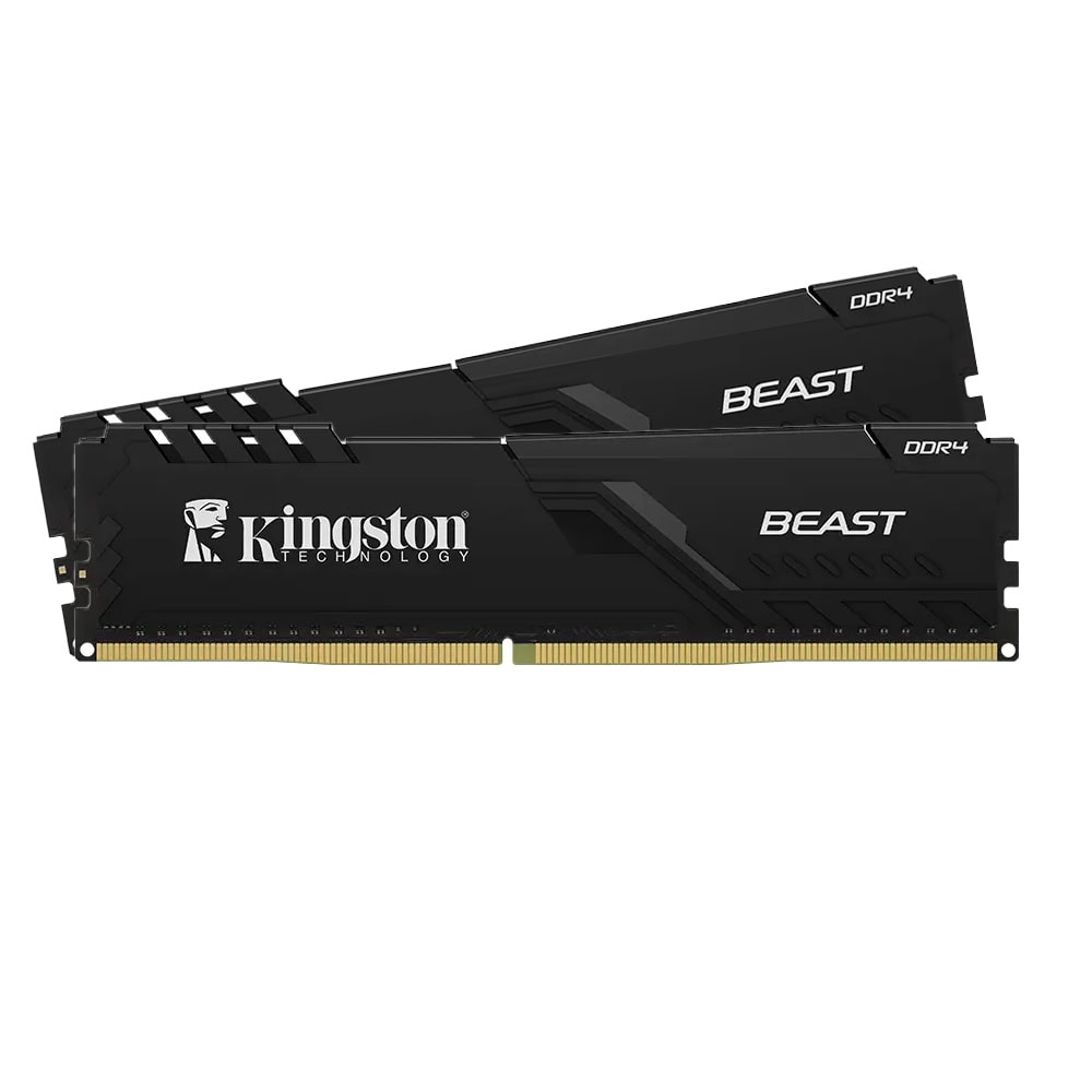 Kingston Beast Black 16gb 2x8gb 3600mhz Cl17 Intel Xmp 2 0 Ddr4 Ram Kf436c17bbk2 16tr Y1