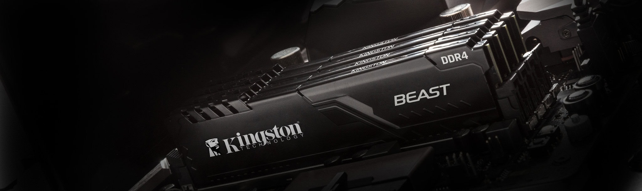 Kingston Beast Black 16GB (2x8GB) DDR4 Ram h8
