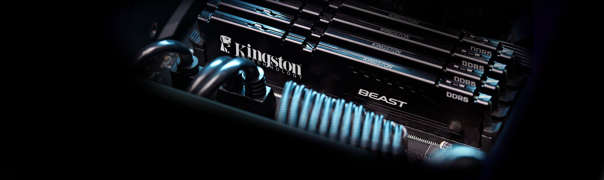Kingston Beast Black 16gb (2x8gb) 5200mhz Cl36 Ddr5 Ram (kf552c36bbek2 16tr) H9