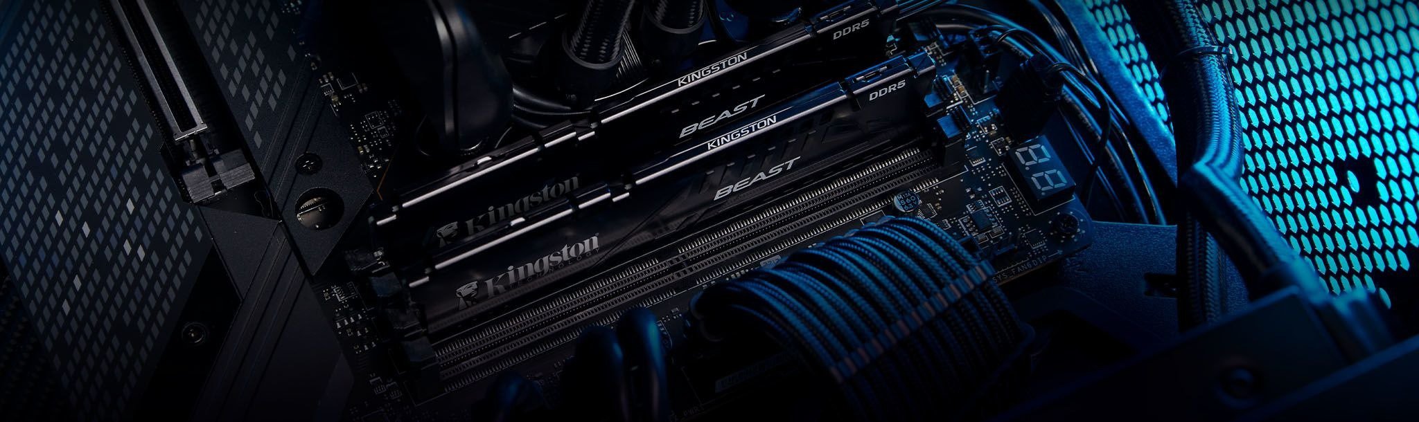 Kingston Beast Black 32gb (2x16gb) 5200mhz Cl36 Ddr5 Ram (kf552c36bbek2 32tr) H7
