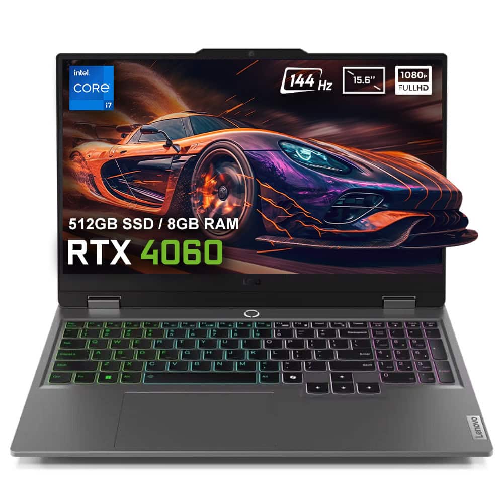 Lenovo Loq 15irx9 83dv00hntr Intel Core I7 13650hx 8gb Ddr5 512gb Ssd Rtx4060 8gb 15 6 Inc 144hz Full Hd Freedos Gaming Laptop Y1