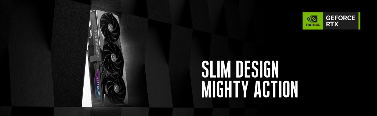 MSI GeForce RTX 4080 SUPER Gaming X Slim 16GB Ekran Kartı – Sınırsız Oyun