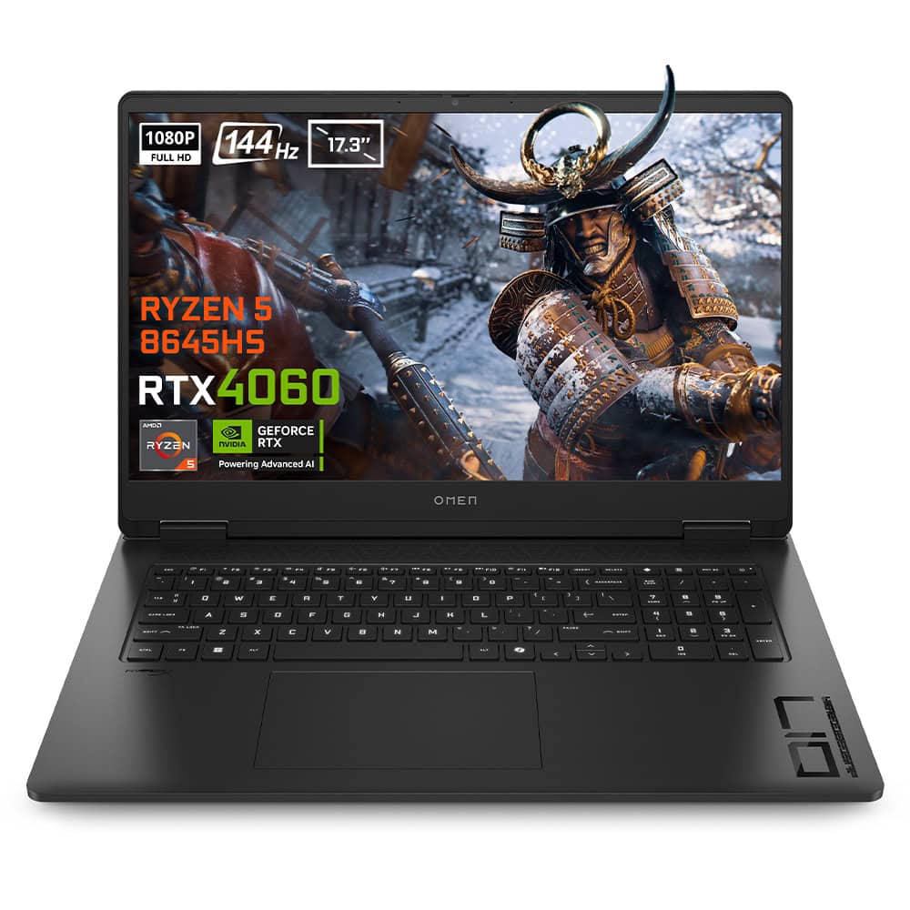 Hp Omen 17 Db0031nt A44r3ea Amd Ryzen 5 8645hs 32gb 1tb Sdd Rtx4060 8gb 17 3 Inc 144hz Full Hd Freedos Gaming Laptop 1