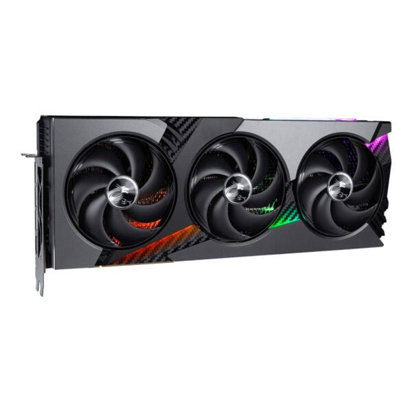 Gelişmiş gaming ekran kartı, üçlü soğutma fanı ve renkli RGB LED ile mükemmel grafik deneyimi sağlar. Oyun tutkunları ve teknoloji meraklıları için optimize edilmiştir.