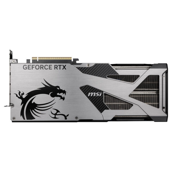 GeForce RTX MSI Gaming ekran kartı, güçlü grafik işleme ve yüksek oyun performansı sağlar, şık tasarımıyla dikkat çeker.