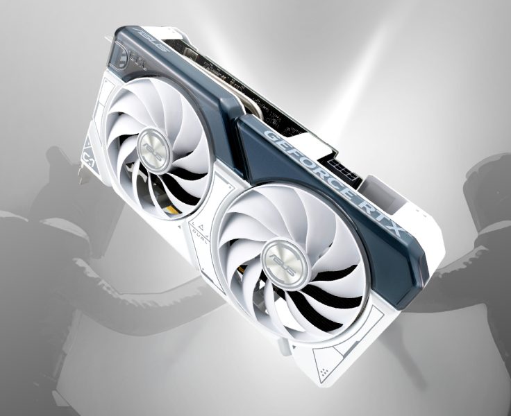 ASUS Dual GeForce RTX™ 4060 White OC Edition 8GB GDDR6 ASUS Dual GeForce RTX 4060 OC 8GB Ekran Kartı h4