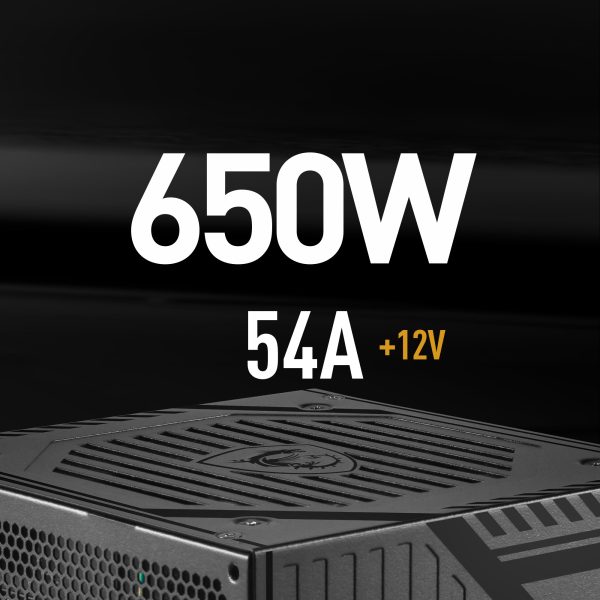 MSI MAG FORGE 120A B65 RGB Temperli Cam USB 3.2 ATX Mid Tower Siyah 650W 80+ Bronze Gaming Kasa H9