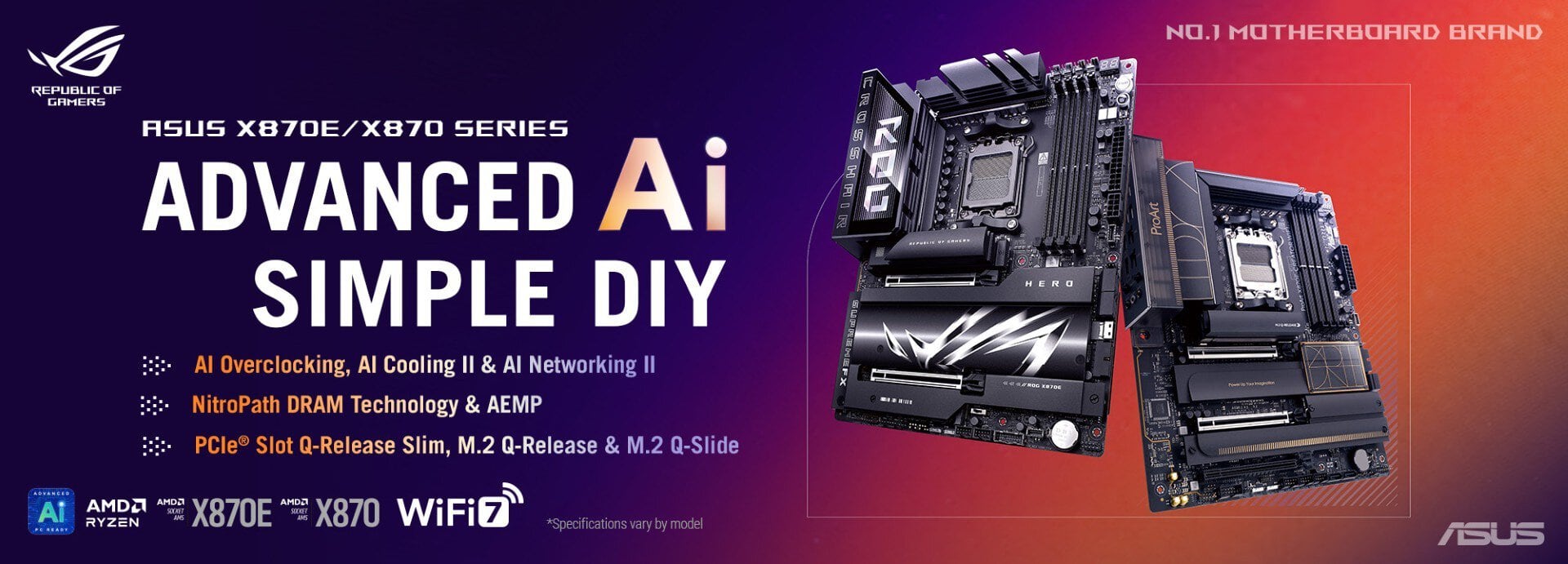 Asus Gamescom 2024te Rog Tuf Gaming Prime Proart X870e X870 Anakartlarini Tanitti