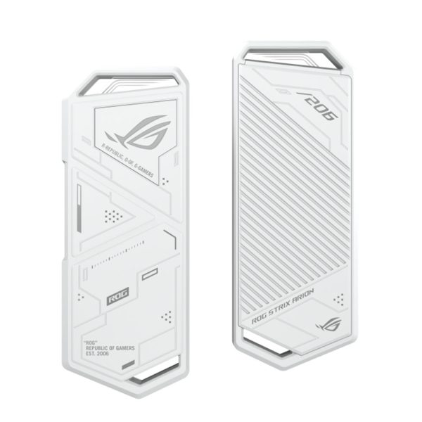 Asus Rog Strix Arion Beyaz M 2 Nvme Harici Ssd Kutusu 7
