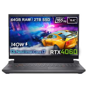 Dell Gaming G15 5530 G155530014uv7 Intel Core I7 13650hx 64gb Ddr5 2tb Ssd Rtx4060 8gb 140w 15 6 Inc Full Hd Ubuntu Gaming Laptop 1