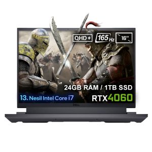 Dell Gaming G16 7630 G167630005uv2 Intel Core I7 13650hx 24gb Ddr5 1tb Ssd Rtx4060 8gb 16 Inc 165hz Qhd Ubuntu Gaming Laptop