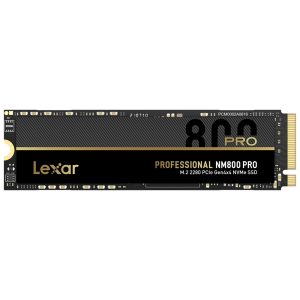 Lexar Professional Nm800 Pro 2tb Nvme Pcie Gen4 X4 Okuma 7500mb Yazma 6500mb M 2 Ssd Lnm800p002t Rnnng 1