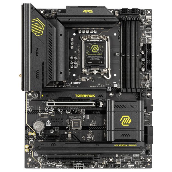 Msi Mag B860 Tomahawk Wifi 9200mhz Oc Ddr5 Soket Lga1851 M 2 Hdmi Dp Atx Anakart 2
