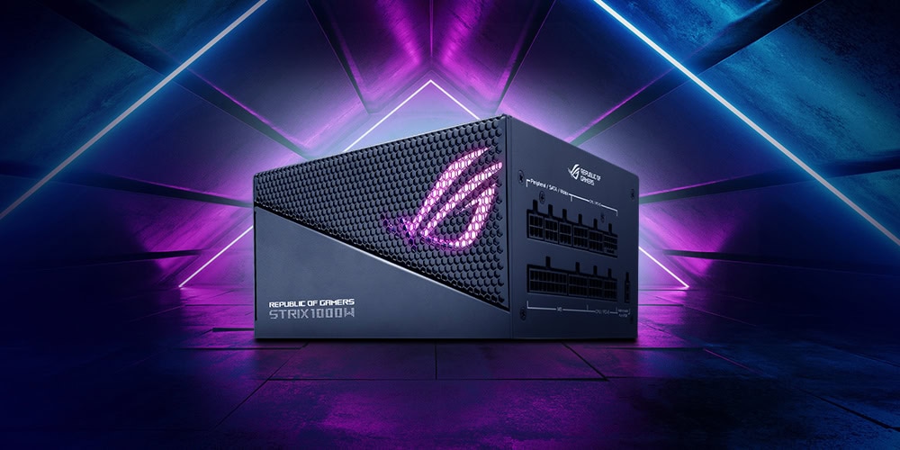 ROG STRIX 1000W Gold Aura Edition ASUS ROG STRIX 1000G AURA PSU yh2