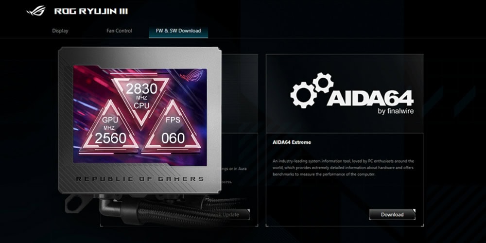 ROG RYUJIN III 360 ARGB White Edition ASUS ROG Ryujin III 360 ARGB Beyaz Sıvı Soğutucu yh10