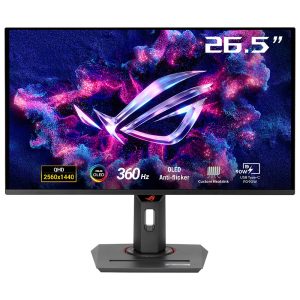 Asus Rog Strix Oled Xg27acdng 26 5 Inc 360hz 0 03ms 2k Qhd Adaptive Sync Qd Oled Pivot Gaming Monitor Y1