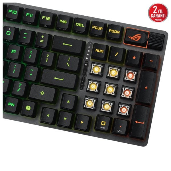 Asus Rog Strix Scope Ii 96 Rx Wireless Gaming Klavye Y14