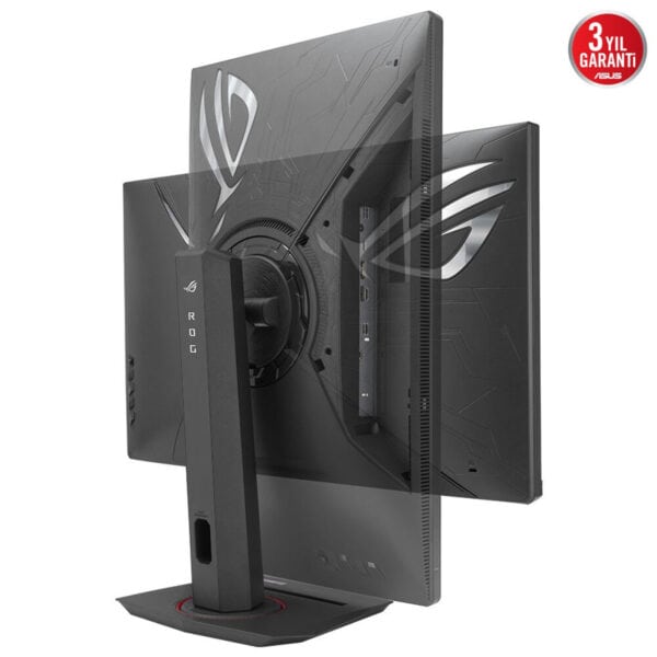 Yüksek performanslı ASUS ROG oyun monitörü, 27 inç Ultra HD ekran ve düşük gecikme süresi ile en iyi oyun deneyimini yaşatır.
