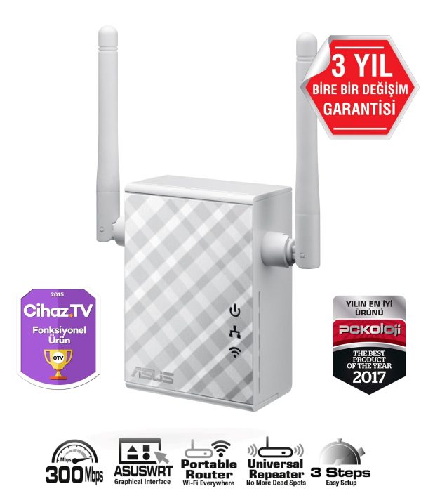 Asus Rp N12 Single Band Menzil Arttirici 2