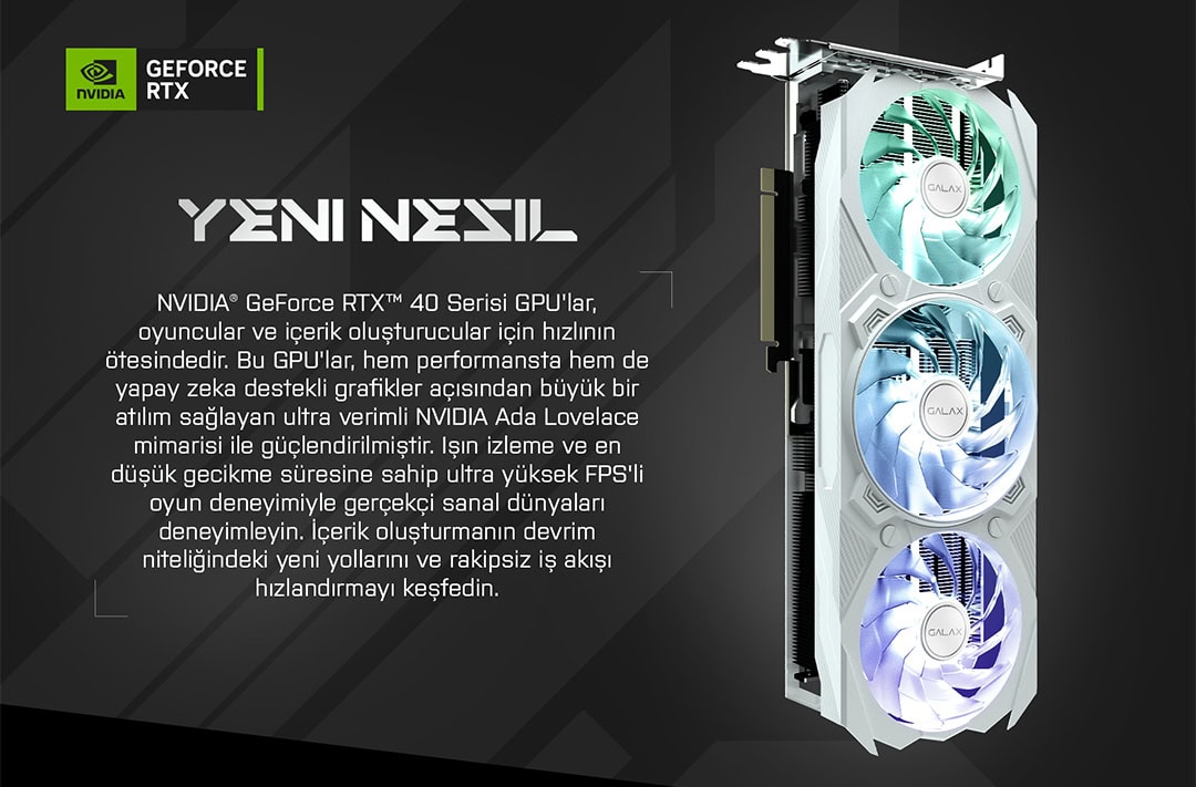 Galax Geforce Rtx 4070 Ti Super Ex Gamer White V2 16gb Ekran Kartı (47uzm6md7kwe) Hh2