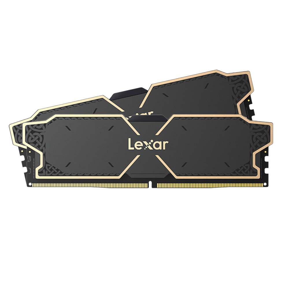 Lexar Thor Oc 32gb 2x16gb 6000mhz Cl38 Intel Xmp 3 0 Amd Expo Ddr5 Heatsink Siyah Ram Ld5u16g60c38lg Rgd 1