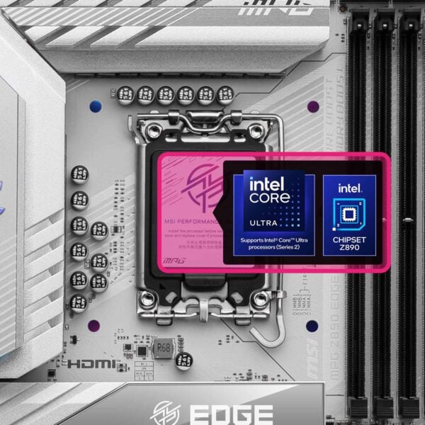 MSI MPG Z890 EDGE TI WIFI Anakart – Performansı Tarzınızla Birleştirin