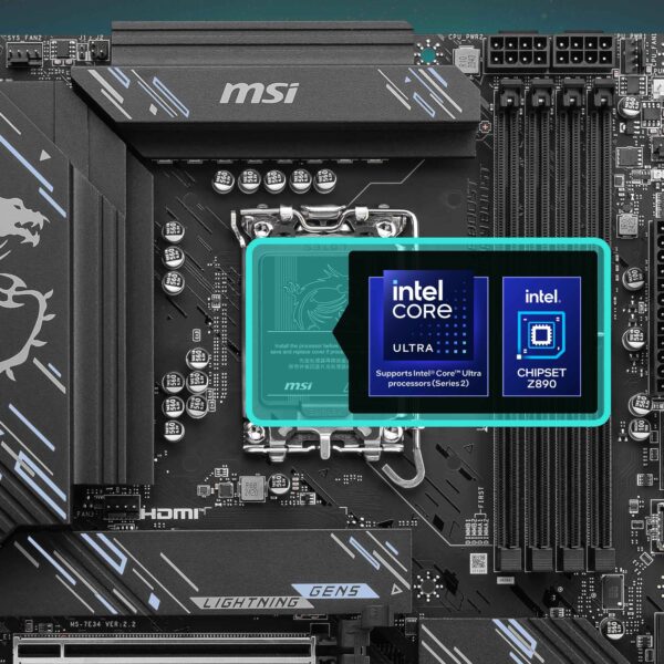 MSI Z890 GAMING PLUS WIFI Anakart – Oyun Kazandırır