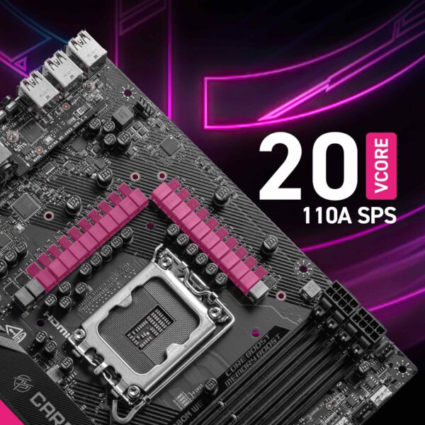 MSI MPG Z890 CARBON WIFI Anakart – Intel Core Ultra (Series 2) İşlemcileri Destekler