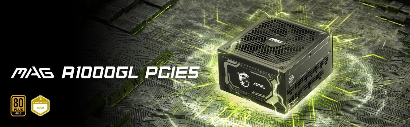 MSI MAG A1000GL PCIE5 Güç Kaynağı – görsel 1