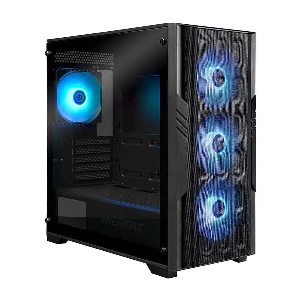 Enermax Starryfort Sf70h Argb Temperli Cam Usb 3 0 Mid Tower Matx Maxpro Iii 700w Gaming Kasa 1