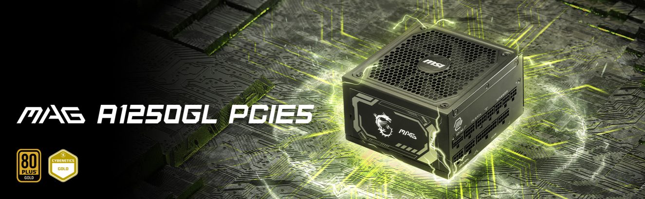 MSI MAG A1250GL PCIE5 Güç Kaynağı – görsel 1
