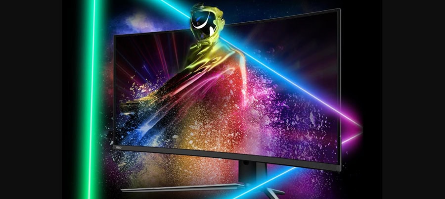 MSI MPG 341CQPX Gaming Monitör – Oyunları sınırsız renklerle oynayın