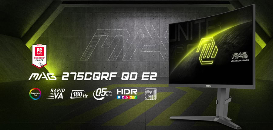 MSI MAG 275CQRF QD E2 27 Gaming Monitör – görsel 2