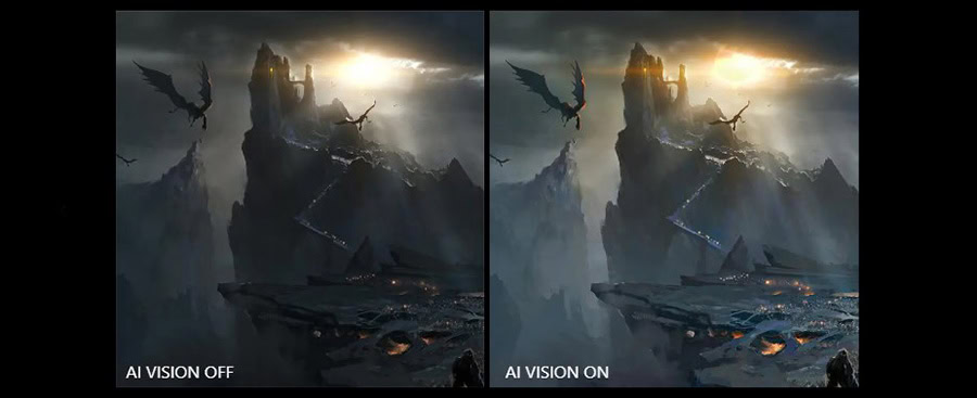 MSI MAG 321UP Gaming Monitör – AI Vision