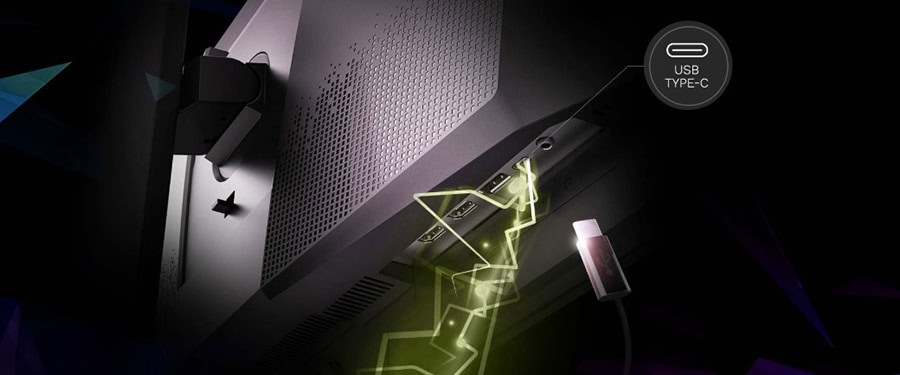 MSI MAG 321UP Gaming Monitör – TYPE-C PORTU