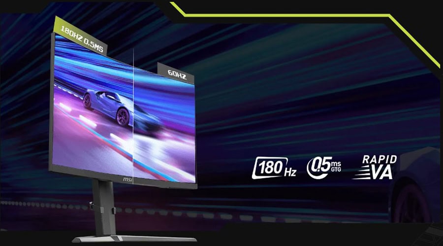MSI MAG 275CQRF QD E2 27 Gaming Monitör – Sorunsuz Hız ve Doğruluk