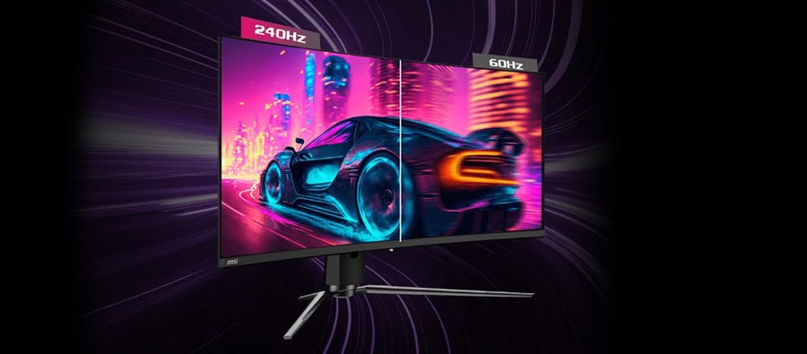 MSI MPG 341CQPX Gaming Monitör – 240Hz TAZELEME ORANI + 0.03MS TEPKİ SÜRESİ