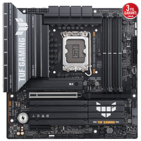 Asus Tuf Gaming B860m Plus 8800mhz Oc Ddr5 Soket Lga1851 M 2 Hdmi Dp Matx Anakart 2