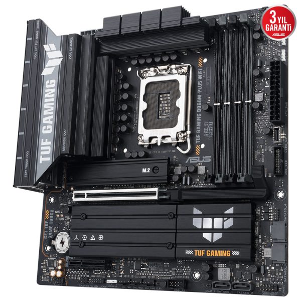 Asus Tuf Gaming B860m Plus Wifi 8800mhz Oc Ddr5 Soket Lga1851 M 2 Hdmi Dp Matx Anakart 4