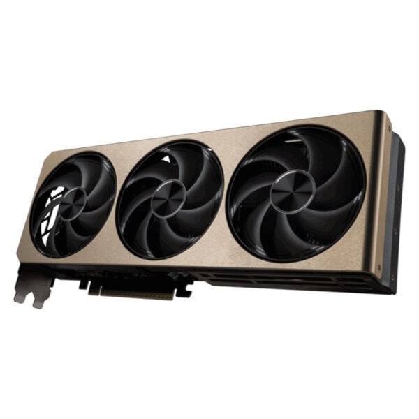 Gelişmiş soğutucu fan sistemi ile yüksek performanslı ekran kartı, oyun ve grafik işleme için ideal, dayanıklı ve güçlü donanım, modern tasarım, sessiz çalışma özellikleriyle dikkat çeker.
