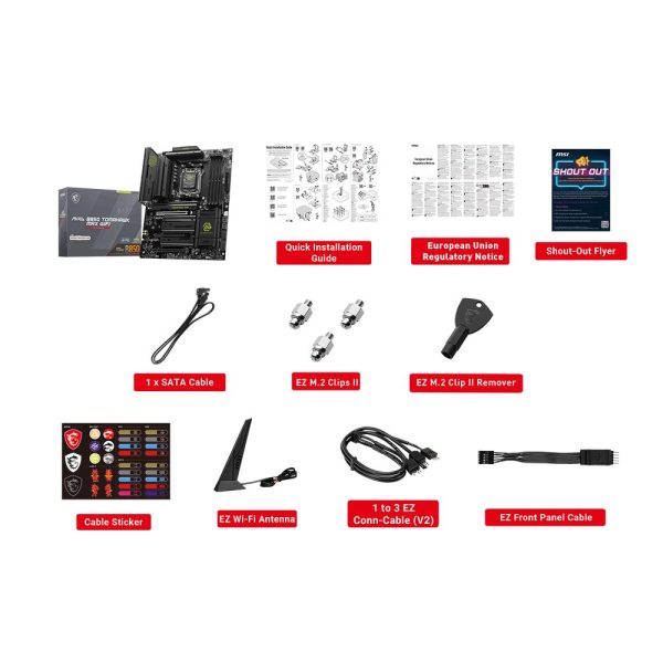 Msi Mag B850 Tomahawk Max Wifi 8400mhz Oc Ddr5 Soket Am5 M 2 Hdmi Atx Anakart 7