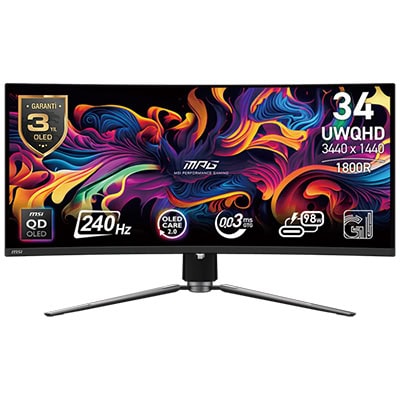MSI MPG 341CQPX Gaming Monitör – görsel 1