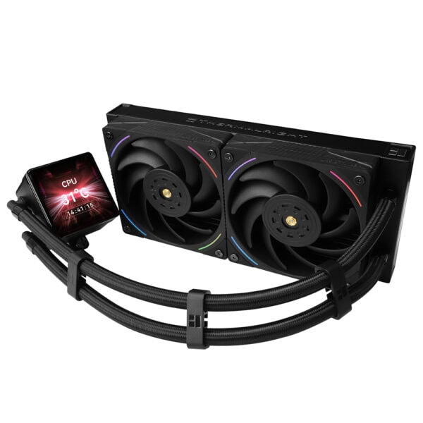 Thermalright Frozen Vision 240 Black 240mm Intel Amd Uyumlu Siyah Islemci Sivi Sogutucu 2 Yil Birebir Degisim Garantili 2