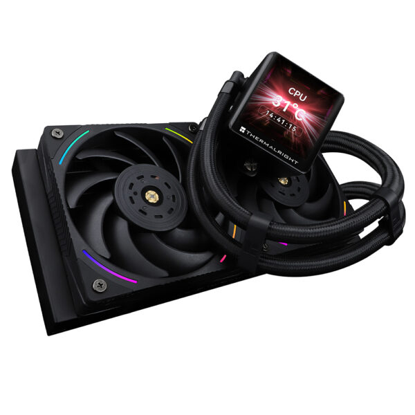 Thermalright Frozen Vision 240 Black 240mm Intel Amd Uyumlu Siyah Islemci Sivi Sogutucu 2 Yil Birebir Degisim Garantili 5